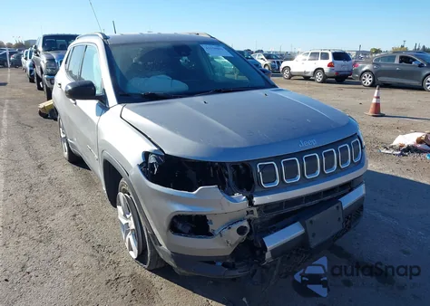2022 Jeep Compass Latitude Fwd из США, поврежденный, VIN 3C4NJCBB1NT103487